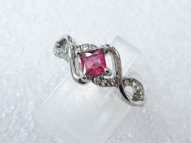 色石　指輪(13号)